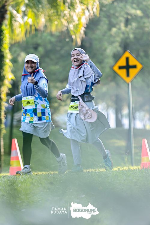 Race photo from Taman Budaya x BOGORUN 2025