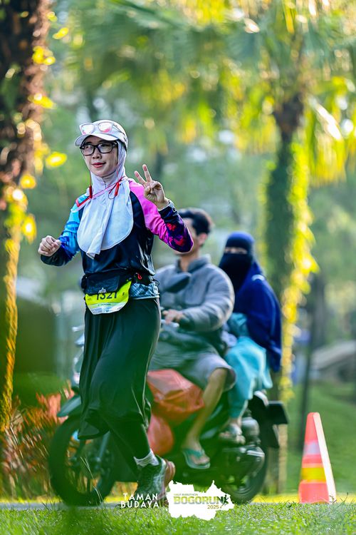 Race photo from Taman Budaya x BOGORUN 2025