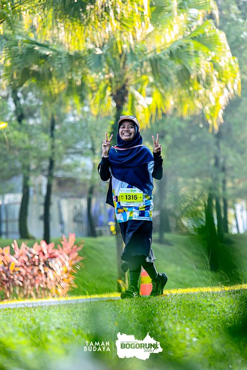 Race photo from Taman Budaya x BOGORUN 2025