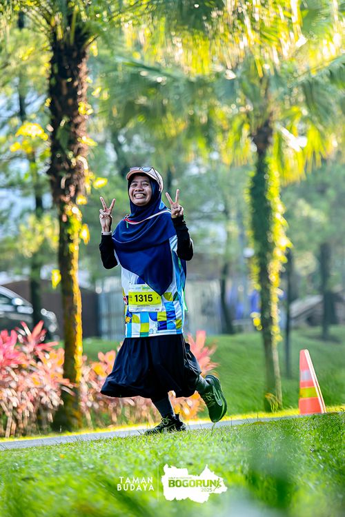 Race photo from Taman Budaya x BOGORUN 2025