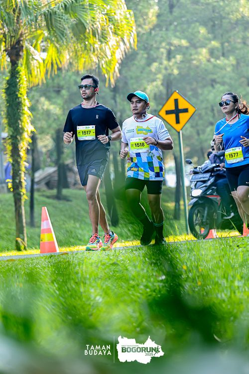 Race photo from Taman Budaya x BOGORUN 2025