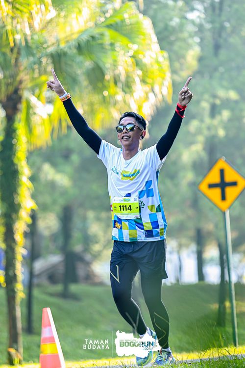 Race photo from Taman Budaya x BOGORUN 2025