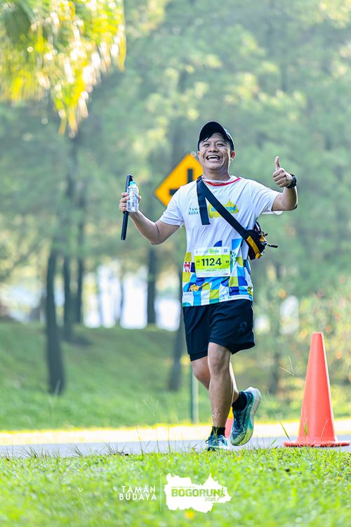 Race photo from Taman Budaya x BOGORUN 2025
