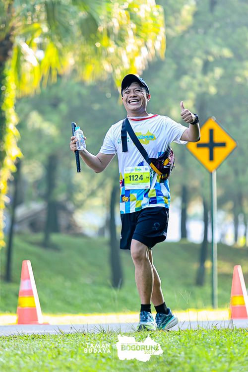 Race photo from Taman Budaya x BOGORUN 2025