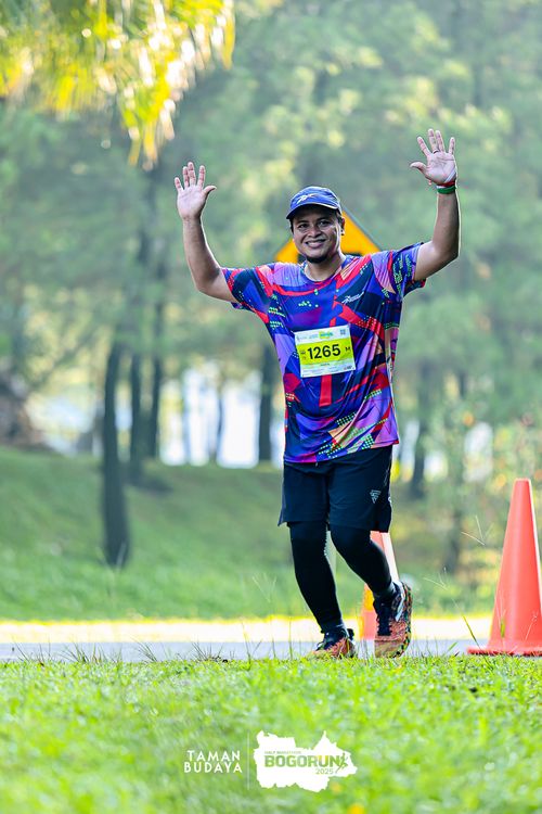 Race photo from Taman Budaya x BOGORUN 2025