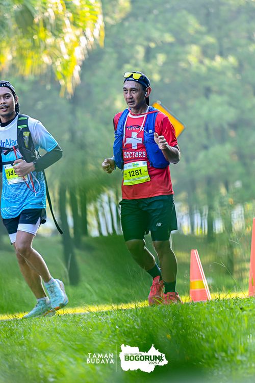 Race photo from Taman Budaya x BOGORUN 2025