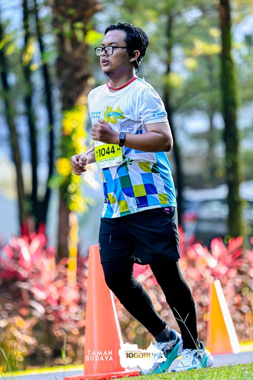 Race photo from Taman Budaya x BOGORUN 2025