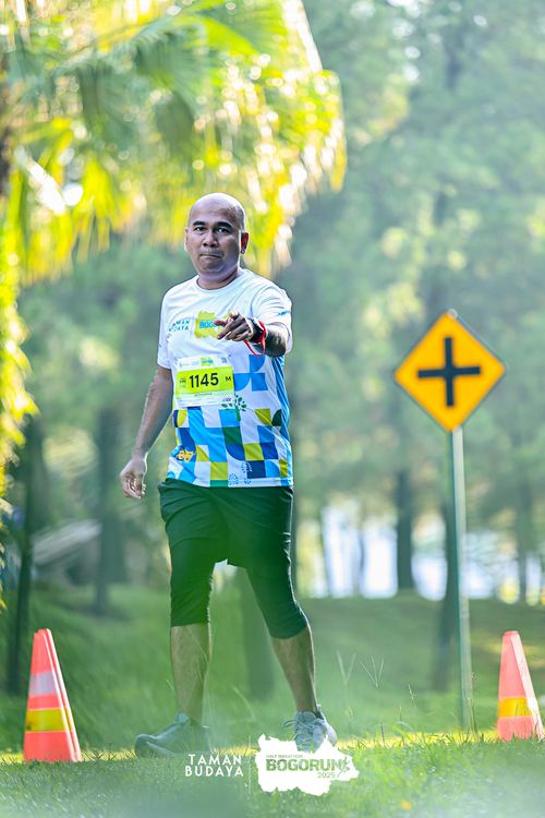 Race photo from Taman Budaya x BOGORUN 2025