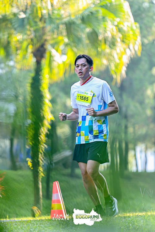 Race photo from Taman Budaya x BOGORUN 2025