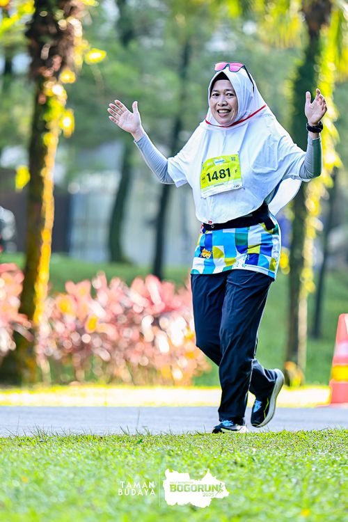 Race photo from Taman Budaya x BOGORUN 2025