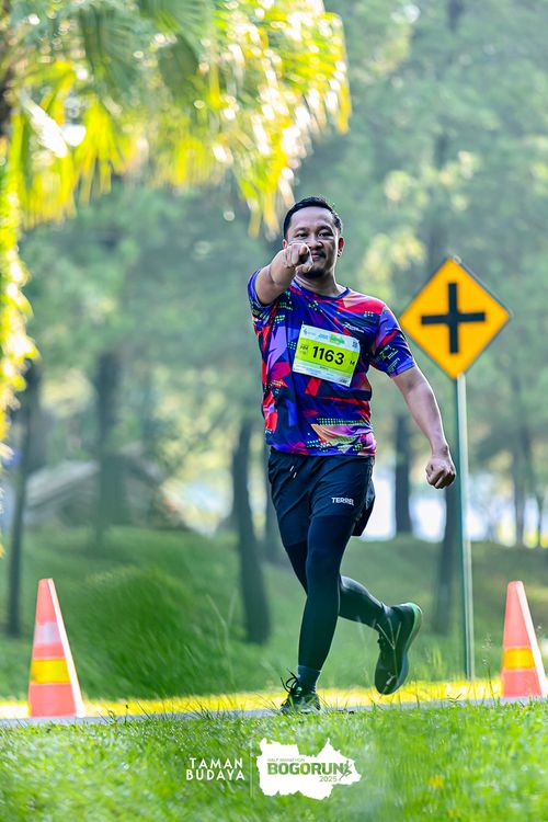Race photo from Taman Budaya x BOGORUN 2025