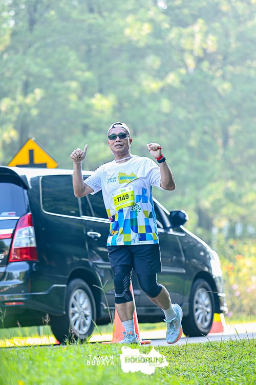 Race photo from Taman Budaya x BOGORUN 2025