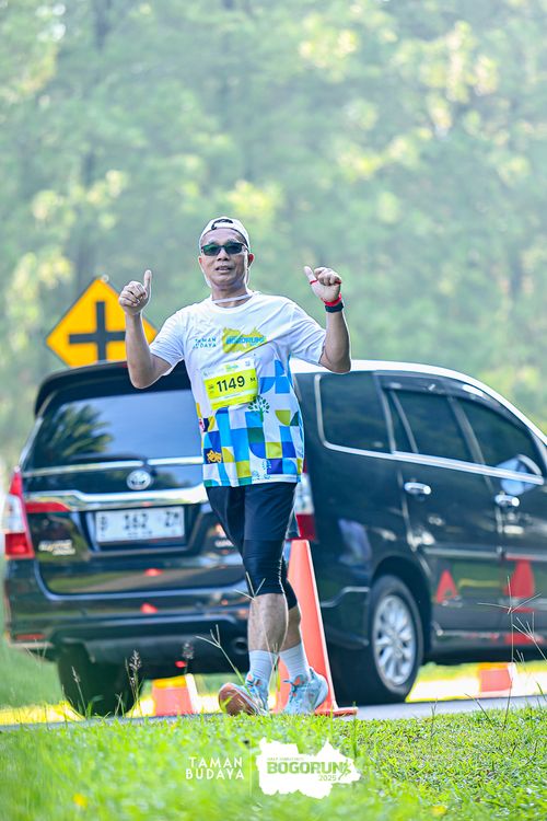 Race photo from Taman Budaya x BOGORUN 2025