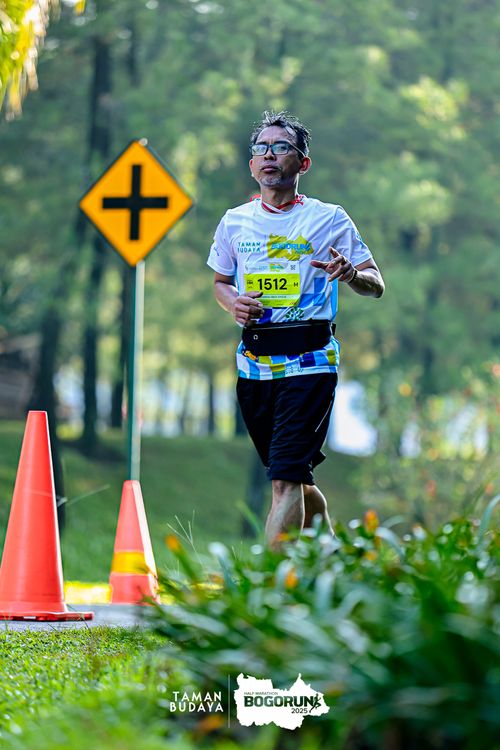 Race photo from Taman Budaya x BOGORUN 2025