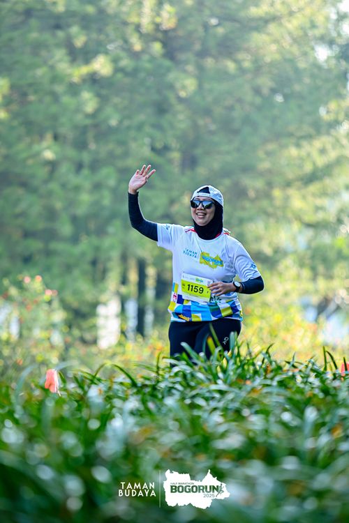 Race photo from Taman Budaya x BOGORUN 2025