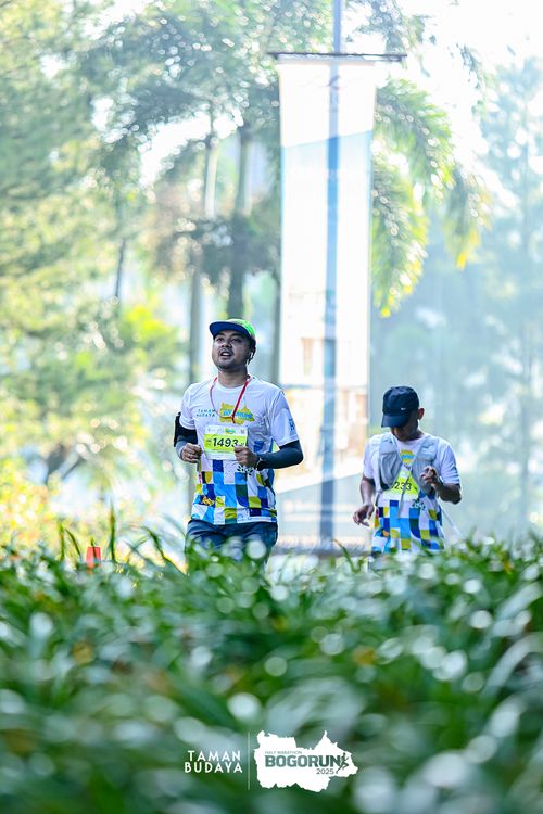 Race photo from Taman Budaya x BOGORUN 2025