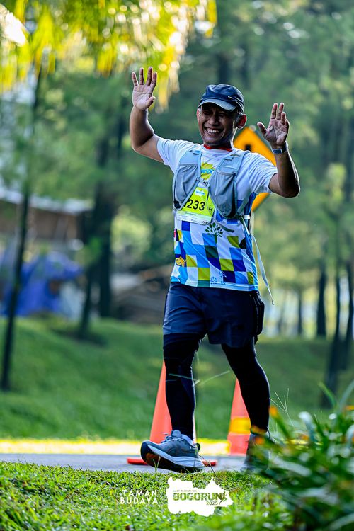 Race photo from Taman Budaya x BOGORUN 2025