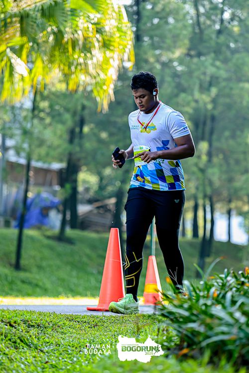 Race photo from Taman Budaya x BOGORUN 2025