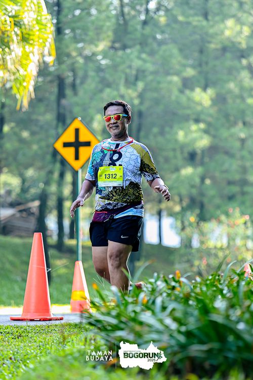 Race photo from Taman Budaya x BOGORUN 2025