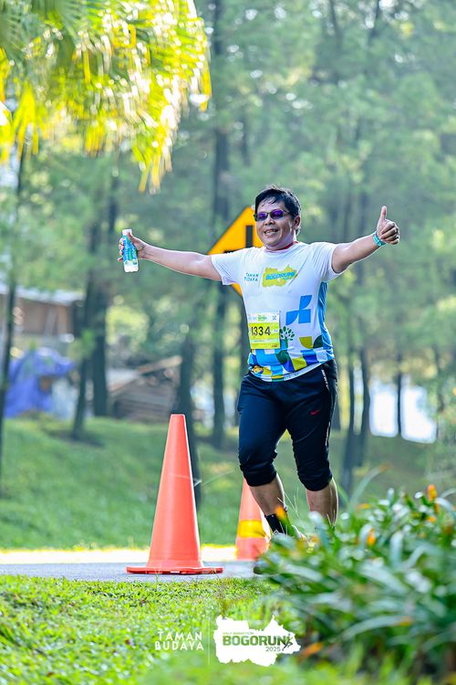 Race photo from Taman Budaya x BOGORUN 2025