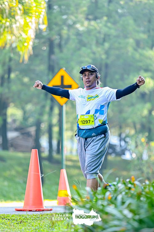 Race photo from Taman Budaya x BOGORUN 2025