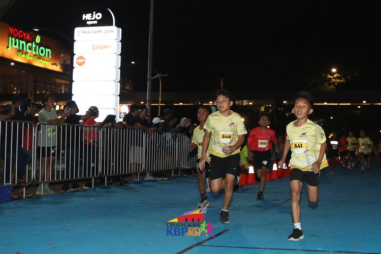 Race photo from CISANGKAN KBP CITY RUN 2025