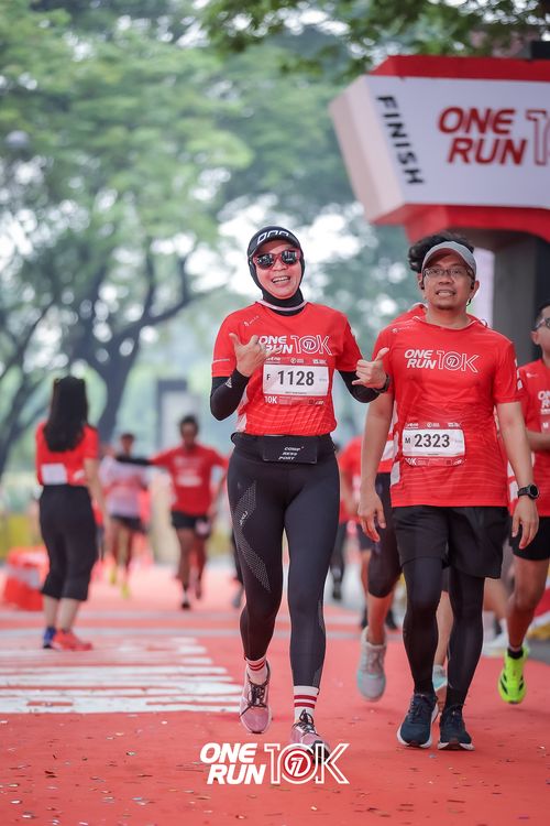 Race photo from ONE RUN 10K 2025
