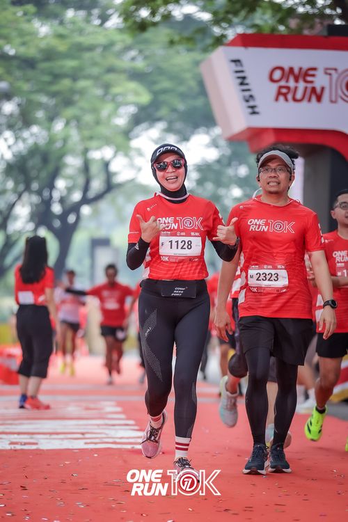 Race photo from ONE RUN 10K 2025
