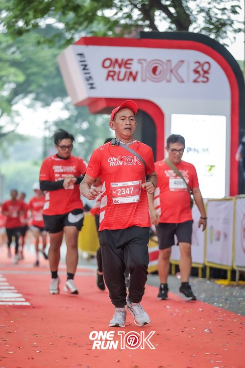 Race photo from ONE RUN 10K 2025