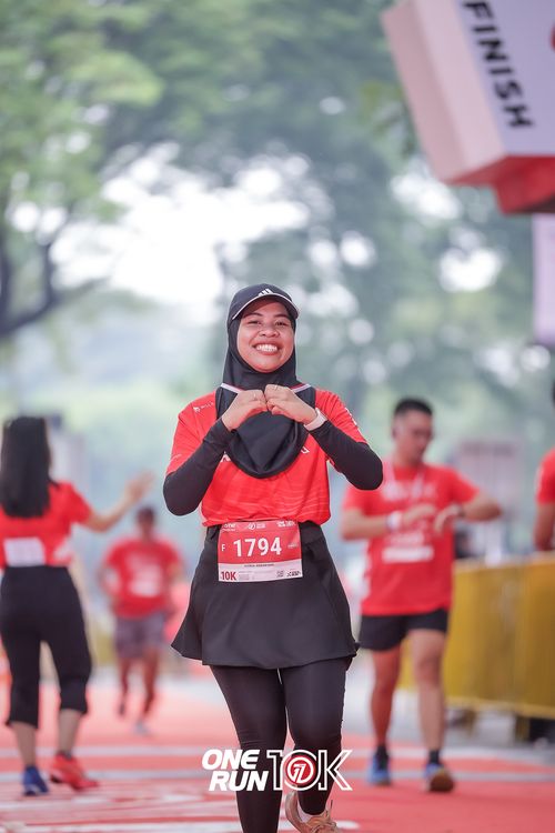 Race photo from ONE RUN 10K 2025