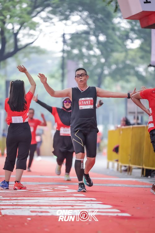 Race photo from ONE RUN 10K 2025