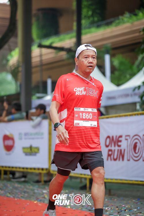 Race photo from ONE RUN 10K 2025