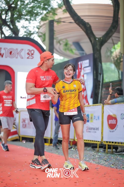 Race photo from ONE RUN 10K 2025