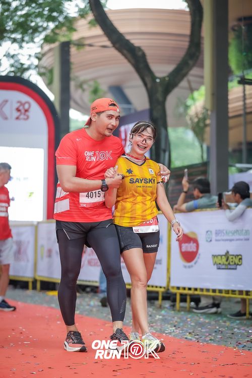 Race photo from ONE RUN 10K 2025