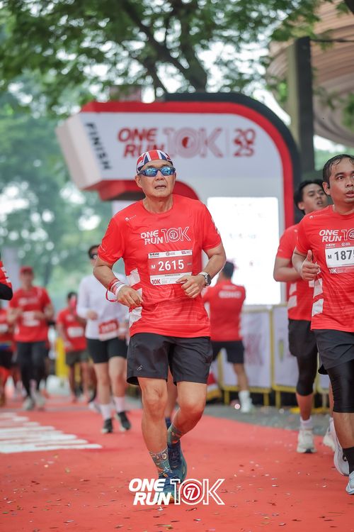 Race photo from ONE RUN 10K 2025