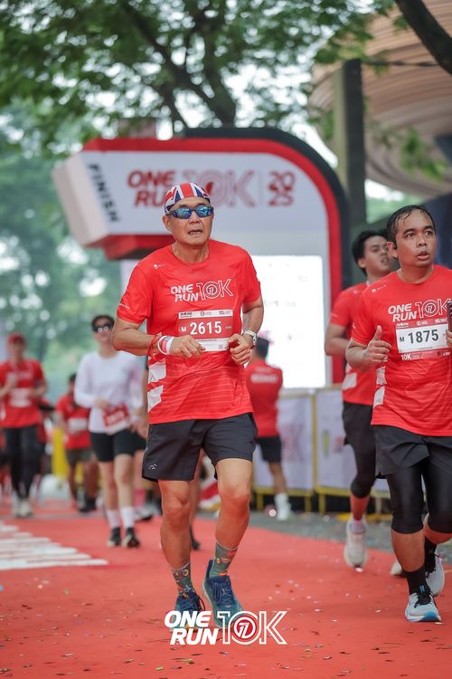 Race photo from ONE RUN 10K 2025
