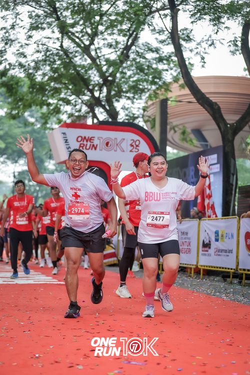 Race photo from ONE RUN 10K 2025