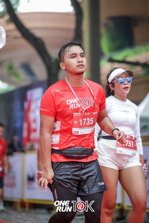 Race photo from ONE RUN 10K 2025
