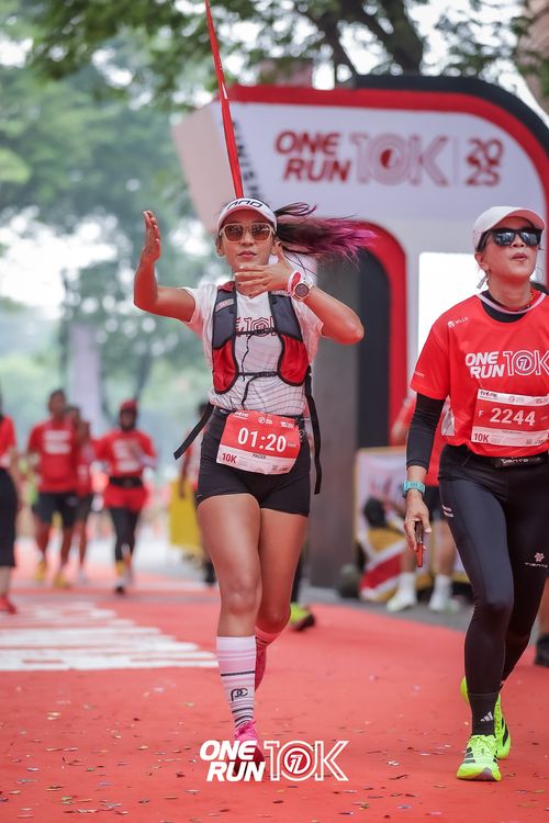 Race photo from ONE RUN 10K 2025