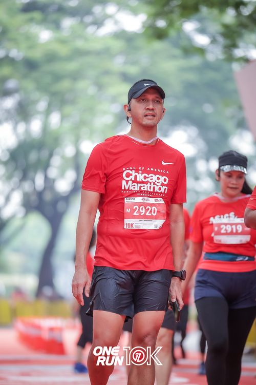 Race photo from ONE RUN 10K 2025