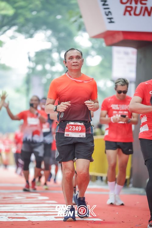Race photo from ONE RUN 10K 2025