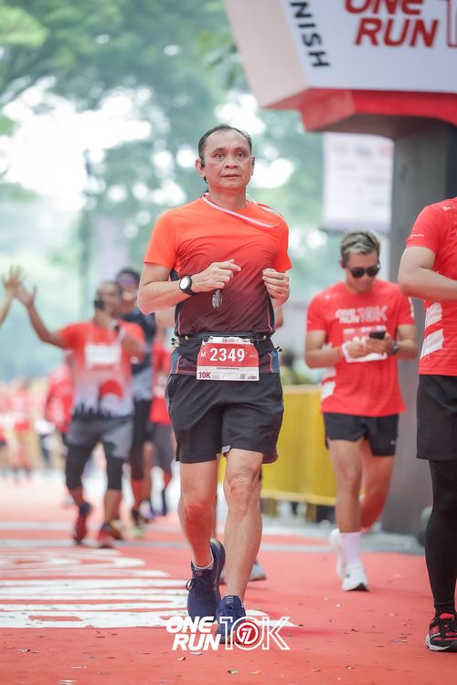 Race photo from ONE RUN 10K 2025