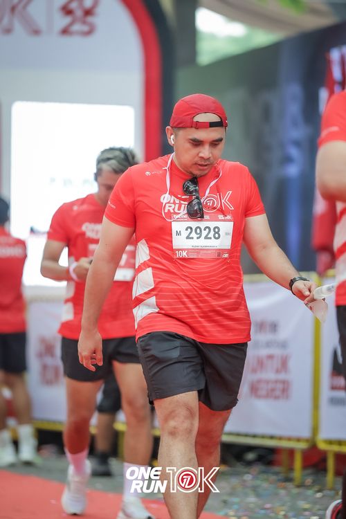 Race photo from ONE RUN 10K 2025