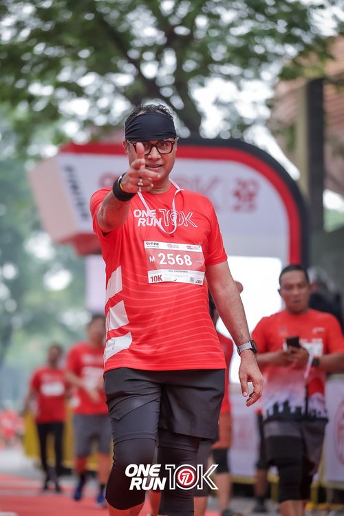 Race photo from ONE RUN 10K 2025