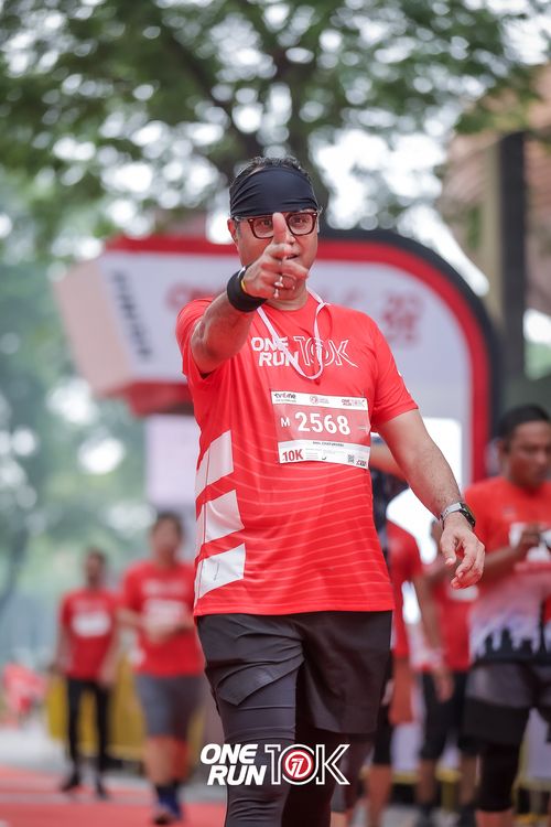 Race photo from ONE RUN 10K 2025