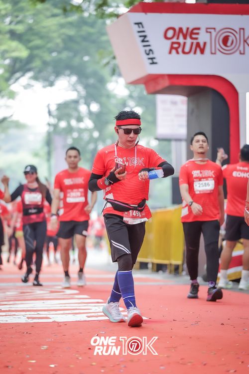 Race photo from ONE RUN 10K 2025