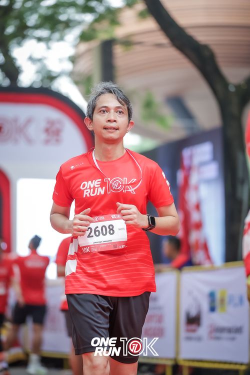 Race photo from ONE RUN 10K 2025