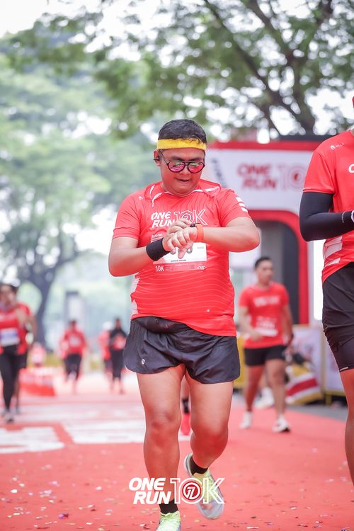 Race photo from ONE RUN 10K 2025