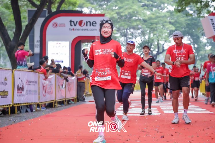 Race photo from ONE RUN 10K 2025