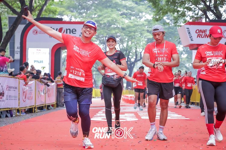Race photo from ONE RUN 10K 2025